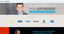 Desktop Screenshot of meetjeffrogers.com